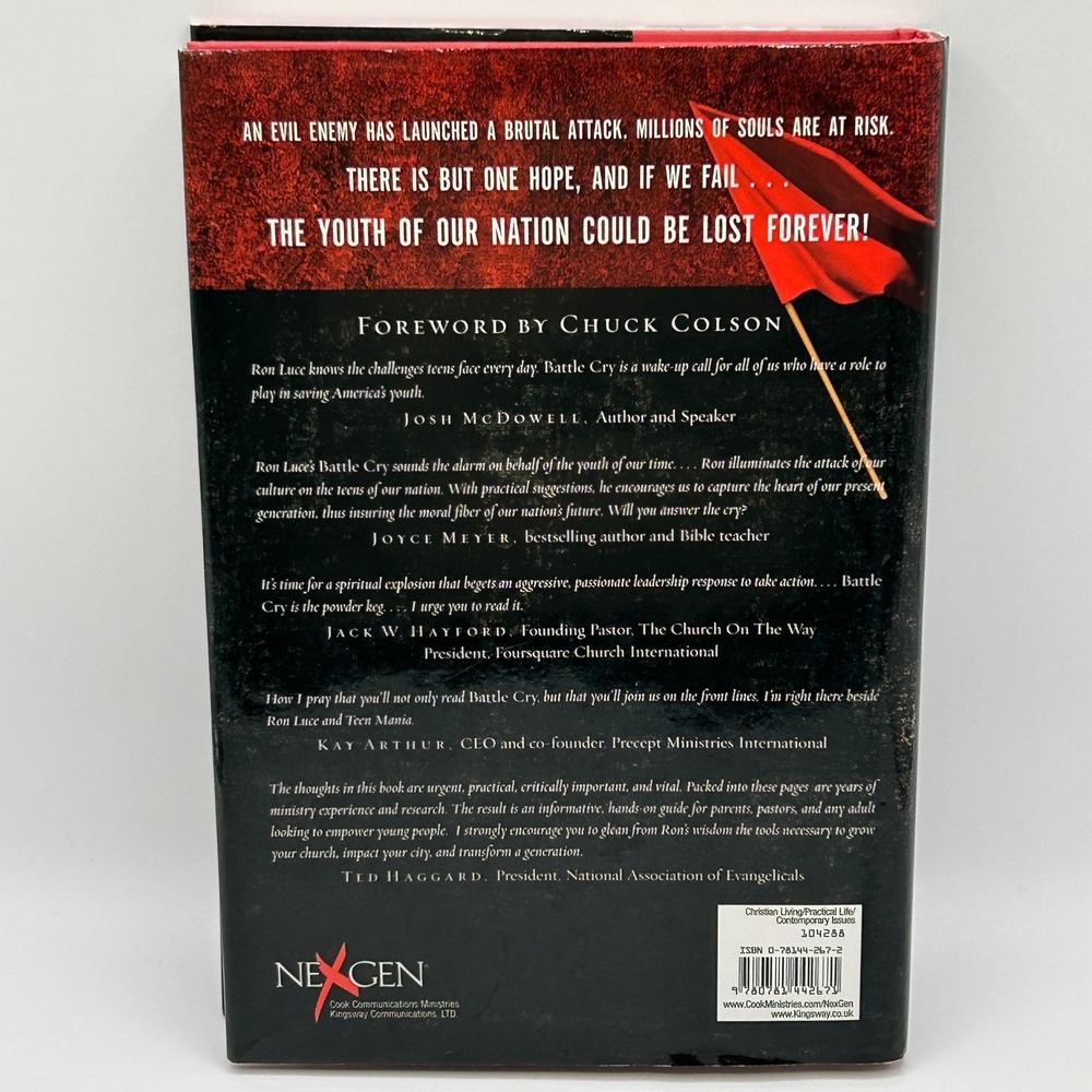 Battle Cry for a Generation The Fight to Save Americas Youth Luce Hardcover Book - Picture 6 of 10
